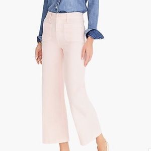 JCREW - Light Pink Wide Leg Cropped Pant